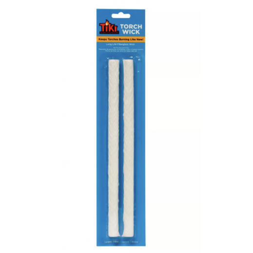 تيكي فتيل شعلة دائري من الألياف الزجاجية 0.5 × 9 بوصة عبوة 2 حبة - يتم التوصيل بواسطة Taw9eel within 1 working day 