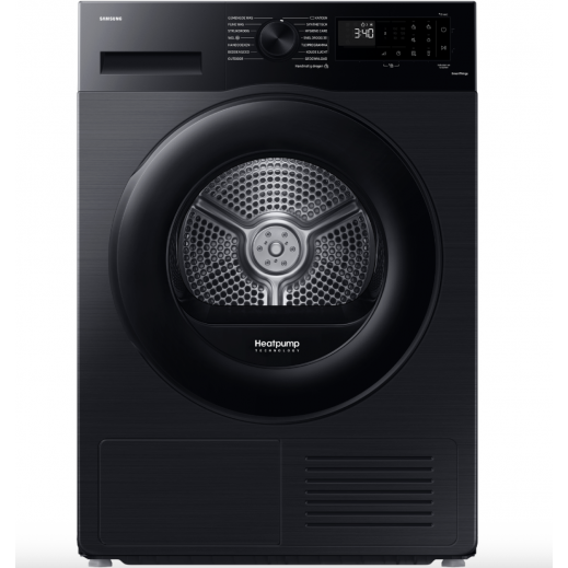سامسونج مجفف 9 كيلو مضخة حرارية – أسود - يتم التوصيل بواسطة AL ANDALUS  فى خلال 3 ايام عمل 