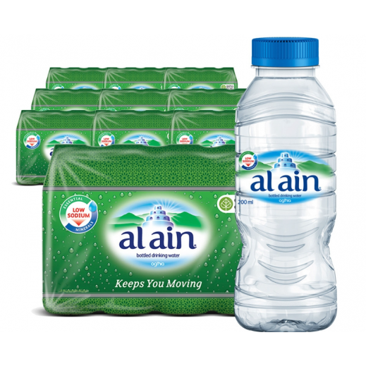 مياه شرب طبيعية - العين  12 × 200 مل 5 + 5 مجانا