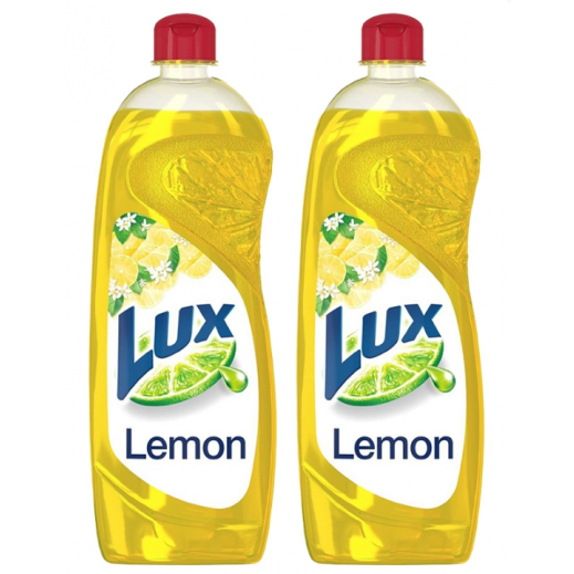 لوكس - سائل غسيل الأطباق بالليمون 2 × 725 مل