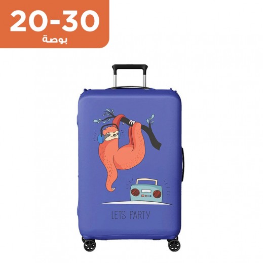 غطاء أمتعة السفر الواقي سبانديكس للأمتعة 20 حتى 30 بوصة - كول ميوزيك - يتم التوصيل بواسطة توصيل فاست