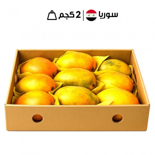 كرتونة مانجو يمني طازج (2 كجم تقريبًا)