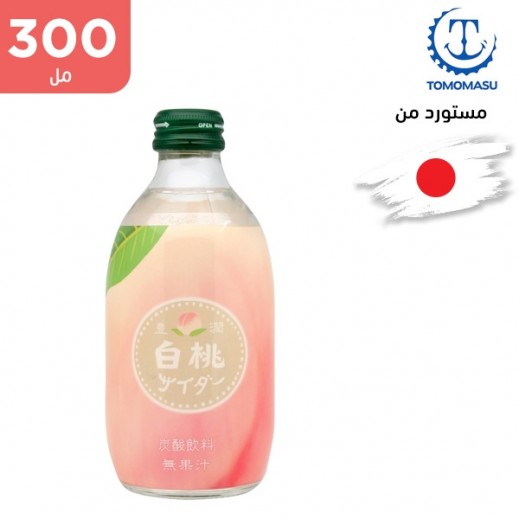توموماسو - مشروب غازي بنكهة الخوخ الأبيض 300 مل   - يتم التوصيل بواسطة توصيل فاست