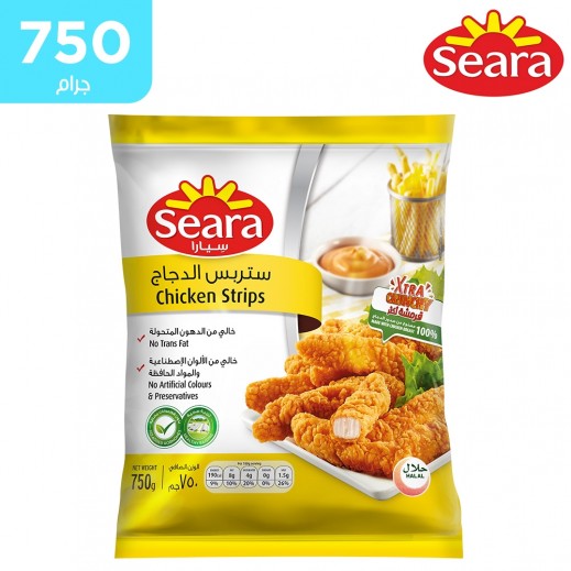 سيارا ستربس الدجاج 750 جم - يتم التوصيل بواسطة توصيل فاست