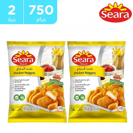 سيارا - ناجتس الدجاج 2 × 750 جم  - يتم التوصيل بواسطة توصيل فاست