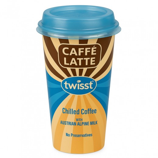 تويست قهوة لاتيه مبردة بحليب الألب الأسترالي 230 مل - يتم التوصيل بواسطة توصيل فاست