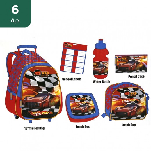 فايركار حقيبة مجموعة 6 في 1