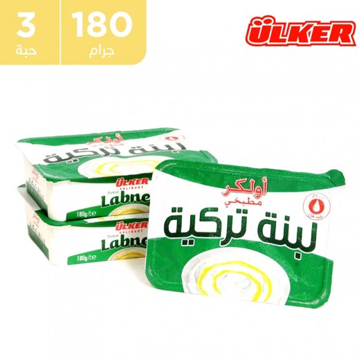 أولكر لبنة تركية 3 × 180 جم - يتم التوصيل بواسطة توصيل فاست