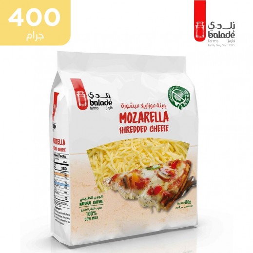 بلدي فارمز جبنة موزاريلا مبشورة400  جم