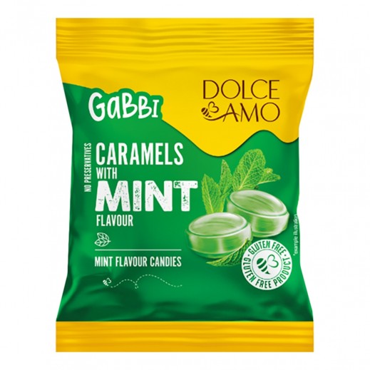 دولتشي أمو غابي حلوى الكراميل بالنعناع خالية من الغلوتين 90 جم