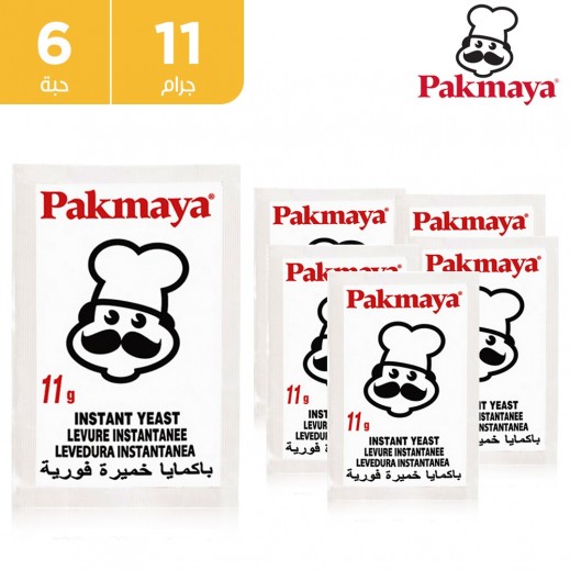 باكمايا خميرة فوريّة 6 × 11 جم - يتم التوصيل بواسطة توصيل فاست
