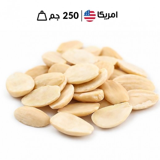 لوز أنصاف امريكي 250 جم