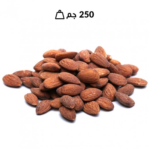 لوز مملح 250 جم  - يتم التوصيل بواسطة توصيل فاست