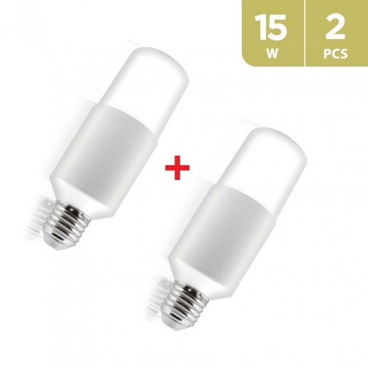 جلوبال– لمبة 15واط LED - ابيض (2 حبة)