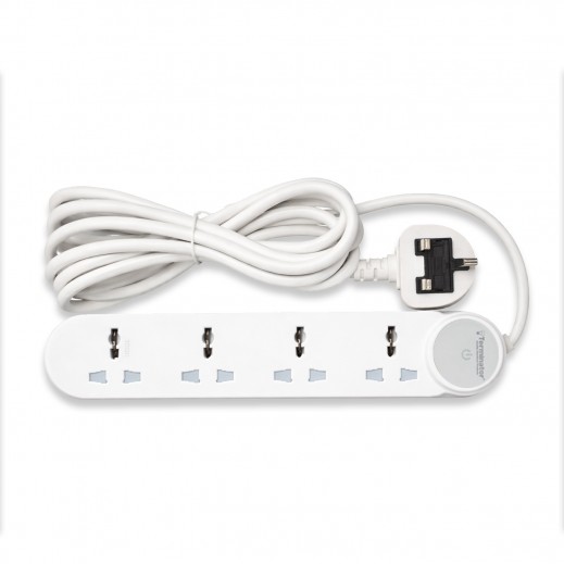 تيرميناتور - مقبس تمديد طاقة عالمي رباعي المنافذ