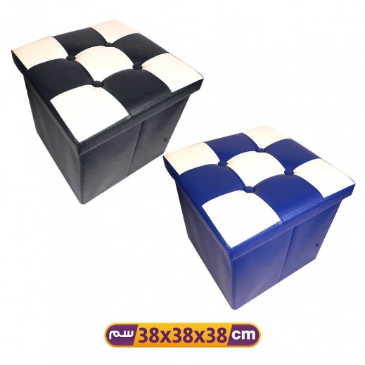صندوق تخزين قابل للطي متوسط  38 × 38 × 38 سم من أساسيات توصيل