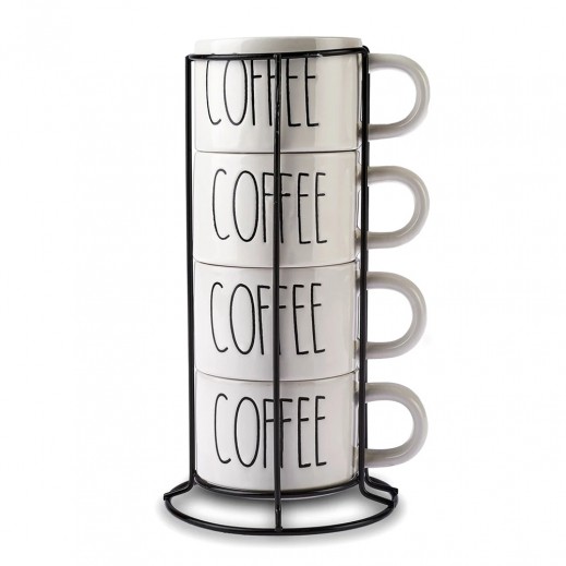 كاراجا - أكوب قهوة مع حامل 180 مل