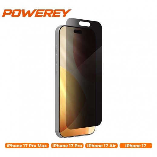 زجاج شاشة للخصوصية فور واي لهاتف آيفون من باوري