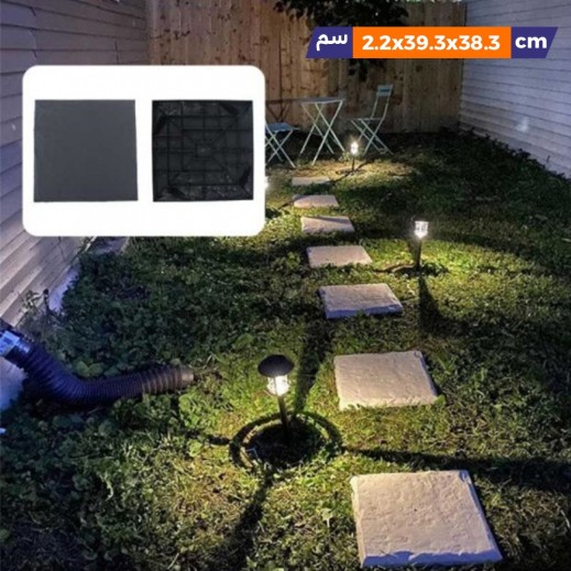 أحجار ممرات مربعة للحدائق