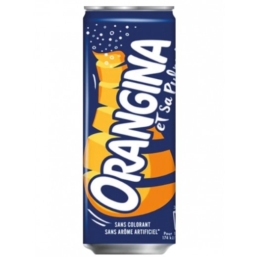 أورانجينا الأصلي مشروب غازي بنكهة الحمضيات 330 مل