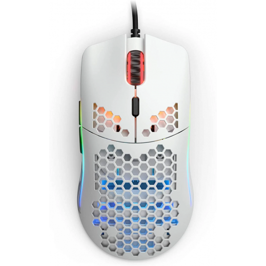 جلورياس ماوس ألعاب O Minus - أبيض  - يتم التوصيل بواسطة  Taw9eel خلال يومين عمل 