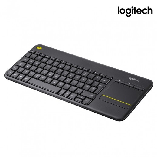 لوجيتك لوحة مفاتيح لاسلكية K400 Plus مع لوحة لمس - عربي/إنجليزي - 007153-920