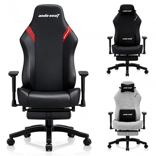 أنداسيت كرسي ألعاب لونا برو مع مسند للقدمين - يتم التوصيل بواسطة  Taw9eel خلال يومين عمل 