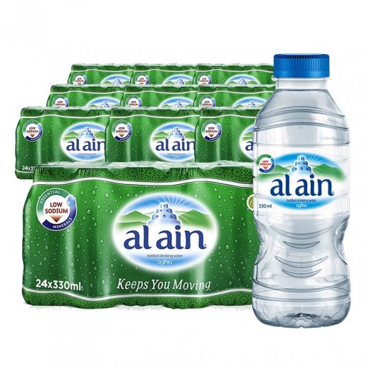 العين - مياه نقية 24 × 330 مل 5 + 5 مجانا