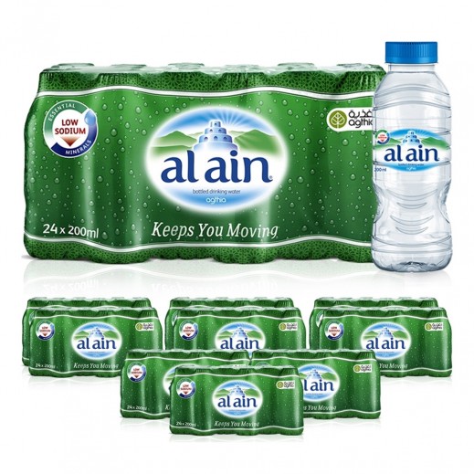 العين - مياه 24 × 200 مل 5 + 5 مجانا