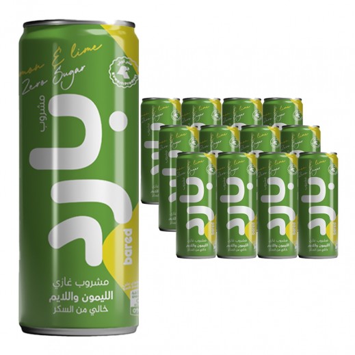 بارد مشروب غازي بنكهة لايم وليمون 12×250 مل