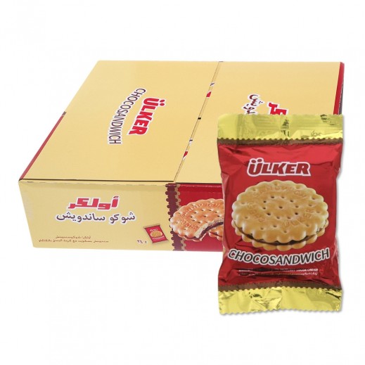أولكر - بسكويت شوكو سندويتش 24 × 30 جم - يتم التوصيل بواسطة توصيل فاست