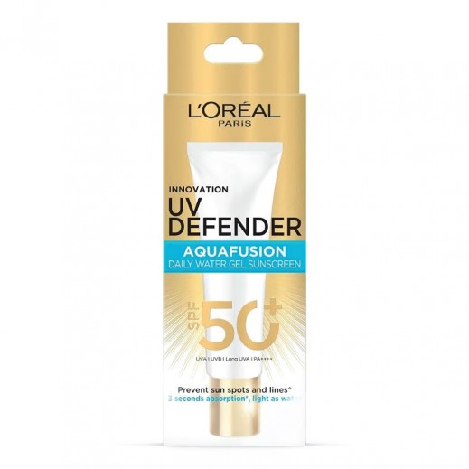 لوريال - يو في ديفندر أكوا فيوجن بمعامل حمايه 50 - 50 مل