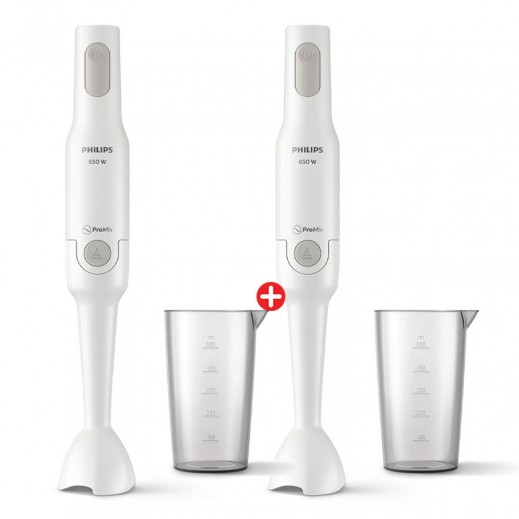 خلاط يدوي فيليبس 650 واط - أبيض