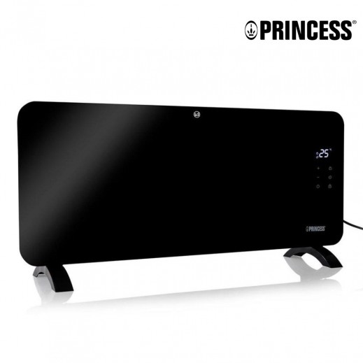 برنسيس مدفاة زجاج سمارت اسود -348200 بي