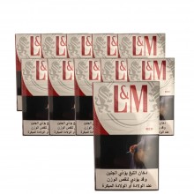 إل آند إم - سجائر كرتون أحمر  