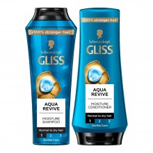 شوارزكوف - شامبو جليس أكوا ريفايف المرطب 400 مل + بلسم 360 مل