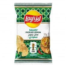 ليز شيبس بنكهة مخلل ليمون سعودي 155 جم