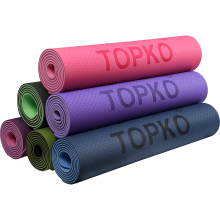 توبكو - بساط يوغا TPE ثنائي اللون - 6 ملم