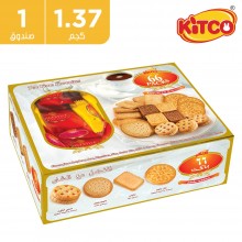 بسكويت كتكو مشكّل للشاي 1.37 كجم ( 66 باكت)