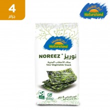 أرض الطبيعة - نوريز سناك الأعشاب البحرية 4 جم
