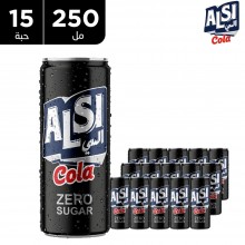 السي كولا - زيرو مشروب غازي 15×250 مل