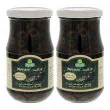 حلواني اخوان زيتون أسود مقطع 2 × 325 جم