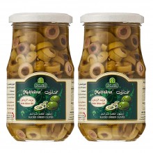 حلواني اخوان زيتون أخضر مقطع 2 × 325 جم