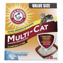 آرم آند هامر رمل فضلات القطط ذات الرائحة المنعشة والنظيفة 29 رطل