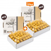 تمر برحي خلال كويتي من مزارع الشامية 1 كجم 1 + 1 مجانًا