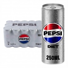 بيبسي - مشروب غازي دايت في عبوة 15×250 مل