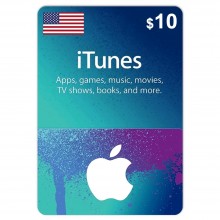أبل أيتونز 10$ أمريكي - الإستلام عبر الواتساب والإيميل