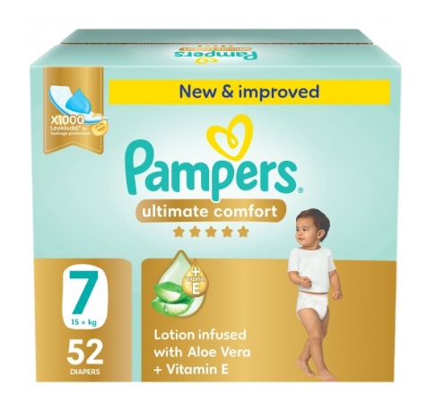 Pampers size chart guide