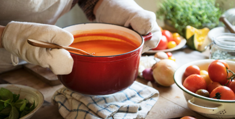 Golden rule for strong flavor and less salt in soups