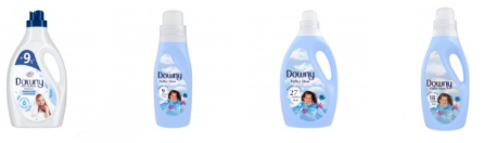 Different types of Downy fabric softeners